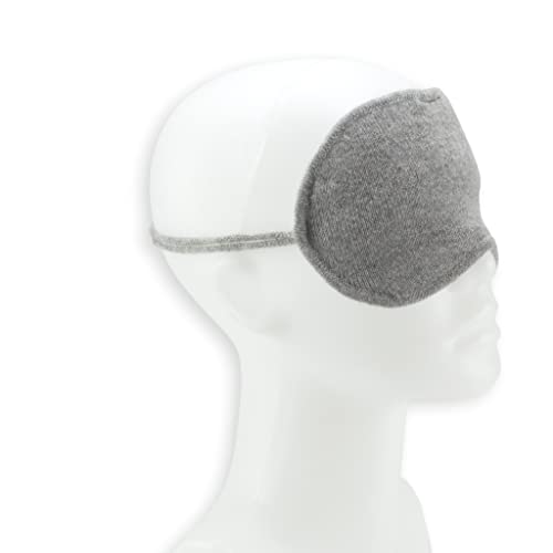 Jet&Bo 100% Pure Cashmere Lite Eye Mask Gray in Gift Box