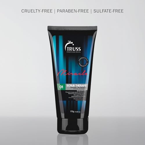 Scalp Exfoliant for Dandruff Relief and Anti-Aging - Mint & Apricot