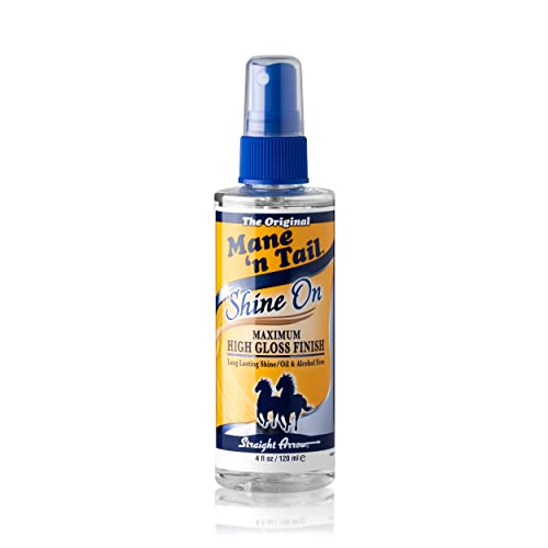 Hair Shine Spray - High Gloss, Detangler & Frizz Control for All Hair Types 4oz