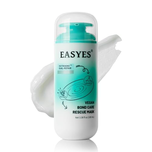 Vegan Bond Repair Hair Mask - Deep Conditioner with Peptides & Amino Acids for Damaged Hair