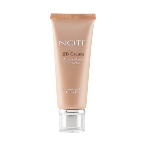 NOTE BB Cream SPF 15 - Tinted Beauty Balm Cream with Vitamin E - Hydrating Foundation Makeup for Lasting Natural Finish - 100-1 oz