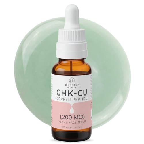 Copper Peptide Face & Neck Serum - Hydrating Skin Care for Sensitive Skin