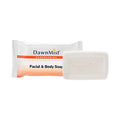 Dukal Dawn Mist Facial and Body Soap, Individually Wrapped, Size 3 (Pack of 100)