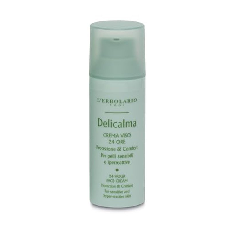 L'Erbolario Delicalma 24 Hour Face Cream ? Face Moisturizer for Sensitive and Hyper-Reactive Skin ? Facial Moisturizer to Reduce Irritation - 1.6 oz