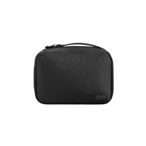 Away Small Waterproof Toiletry & Cosmetic Organizer Bag - Jet Black