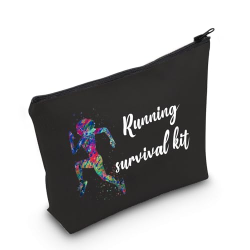 POFULL Running Gifts for Her - Survival Kit with Cosmetic Bag for Runners