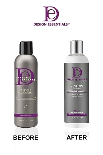 Vitamin Hair Treatment for Dry Damaged Hair - 8 Fl Oz