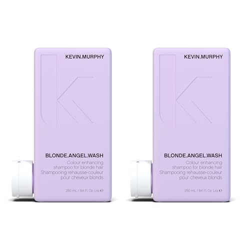 Kevin.Murphy Blonde.Angel.Wash Purple Shampoo 8.4 Fl Oz Pack of 2 - Color Safe & Hydrating