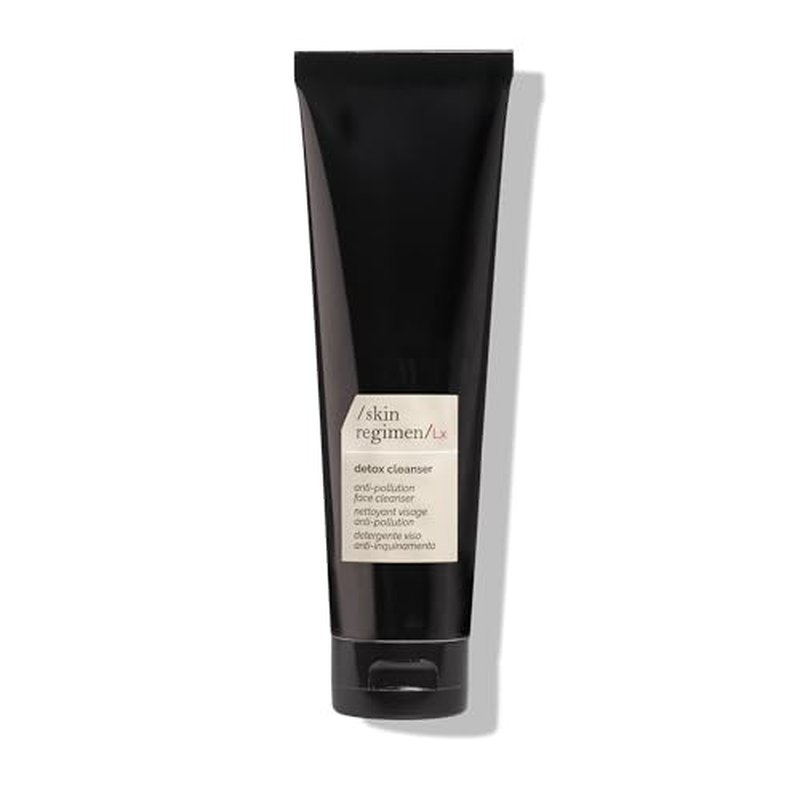 /skin regimen/Lx Detox Cleanser, Anti-Pollution Face Wash, Removes Makeup, SPF, Urban Dust, Longevity Complex, Natural Aroma, Clean Beauty, Vegan, Daily Use, All Skin Types, 5.07 Fl Oz