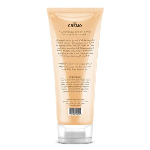 Cremo Barber and Coconut Mango Shave Creams, Ultra-Slick Formulas Fight Razor Burn, Nicks and Cuts, 12 oz Total (2 Pack)