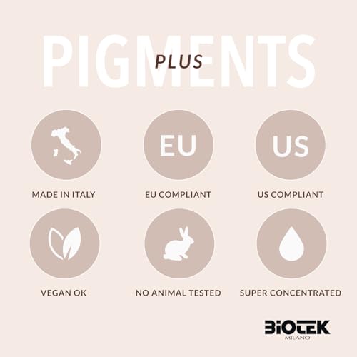 Permanent Makeup Pigment for Eyebrows - Inorganic Liquid Dark Blonde Light Brown - Made in Italy