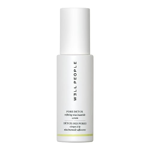 Well People Pore Detox Niacinamide Refining Serum, Purifying Face Serum For Smoothing & Refining Pores, Evens Out Skin Tone, Vegan & Cruelty-free (Pack of 2)
