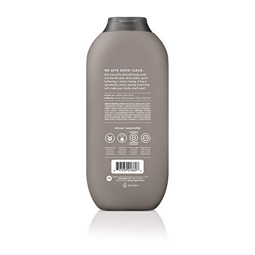 Method Men Body Wash Trio - Sea + Surf, Cedar + Cypress, Juniper + Sage, 18 Fl Oz - Moisturizing, Paraben-Free, Pack of 3