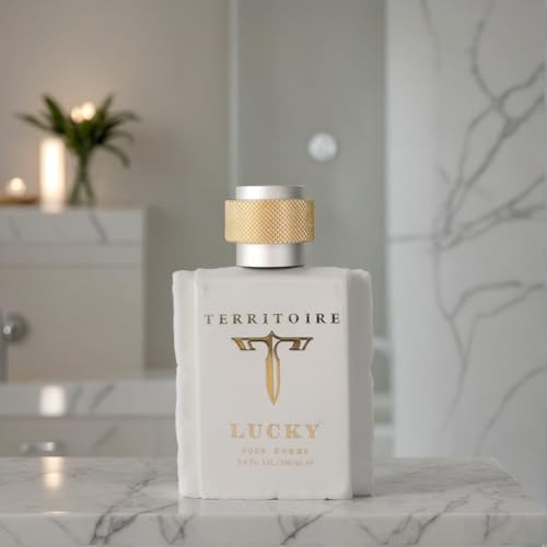 Territoire Lucky Eau de Parfum for Men 100ml - Fresh Woody Fragrance