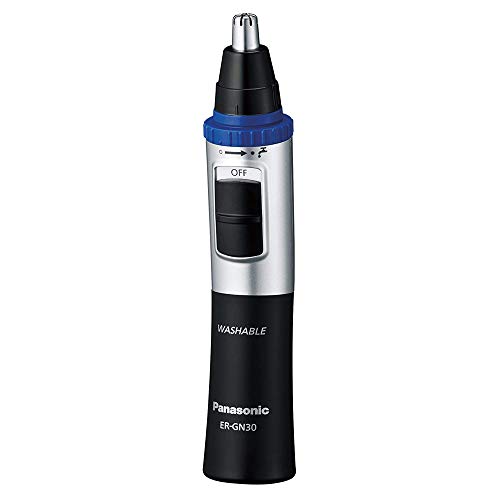 Nose Ear Hair Trimmer for Men - Panasonic ER-GN30-K, Black, Wet & Dry