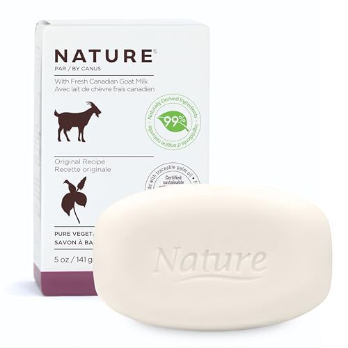 Moisturizing Goat Milk Bar Soap - Natural Daily Cleansing Bar 5 oz