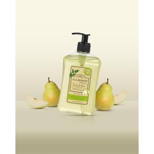 A LA MAISON Liquid Hand Soap, French Pear, 16.9 Fl Oz
