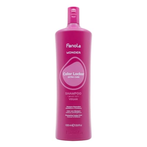 Fanola Wonder Color Locker Moisturizing Shampoo 33.8 oz - Color Safe & Hydrating (Pack of 1)