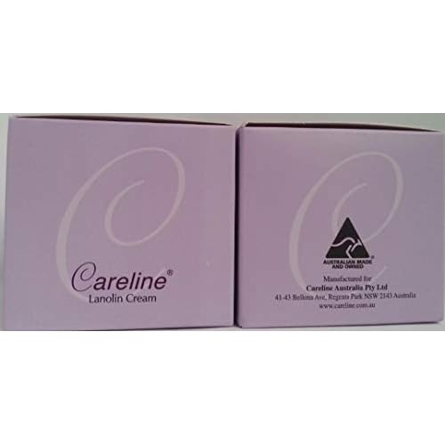 2 x Careline Lanolin Cream with Grape Seed Oil & Vitamin E 100ml