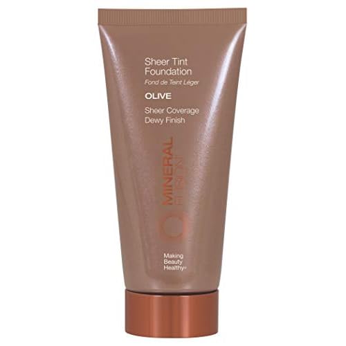 Mineral Fusion Sheer Tint Foundation, Olive, 1.8 Oz (Pack of 2)