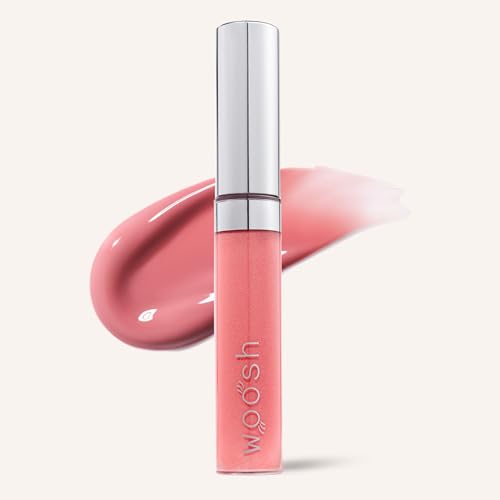 Hydrating Lip Gloss with Hyaluronic Acid & Shea Butter - Shine Finish, No Fine Lines, Vegan Cruelty-Free
