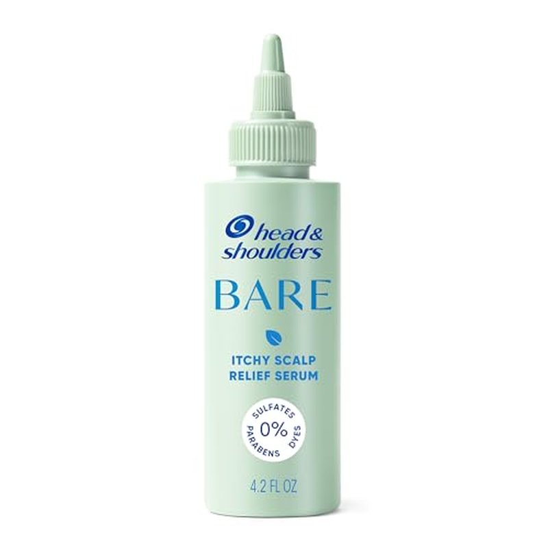 Head & Shoulders Anti-Dandruff Bare Scalp Relief Serum, 0.1% Pyrithione Zinc, for Itch Relief and Scalp Comfort, 4.2 fl oz