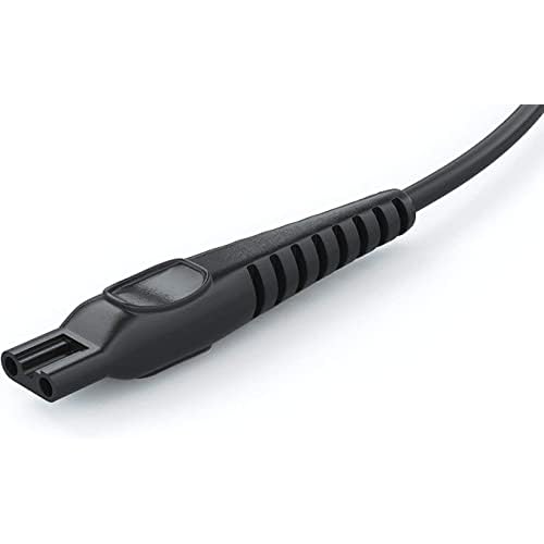 HQ8505 Norelco Charger Cord for Philips Norelco 9000 7000 6000 5000 3000 Series MG3750 MG5750 8240XL 2100 3100 4100 5100 7100 Shaver Razor Aquatec Multigroom Beard Trimmer Extra Long Charging Cord