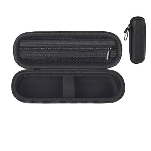 casmilee Case for Unisex Pubic & Personal Body Groomer & Trimmer QP1924, Also Fits for Gillette for Fusion5 Men¡¯s Electric Shavers, Body Comb, Blade, USB Charging Cable Bag - Black (Box Only)