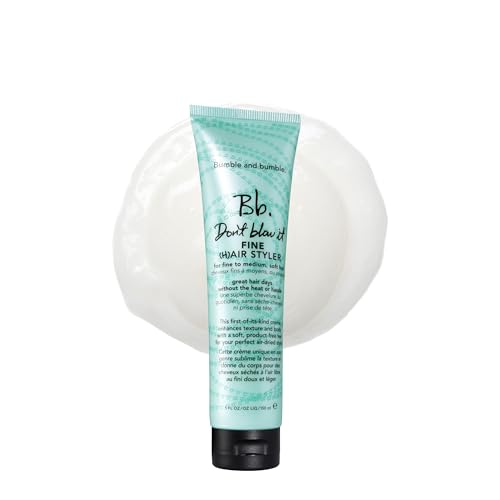 Air Dry Hair Styling Cream for Fine to Medium Wavy & Straight Hair - 5 Fl Oz