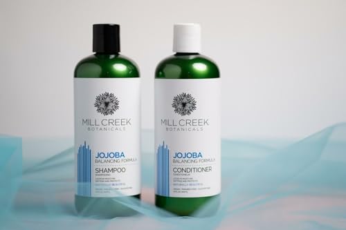 Jojoba Shampoo and Conditioner Set - Moisturizing Hair Care Bundle