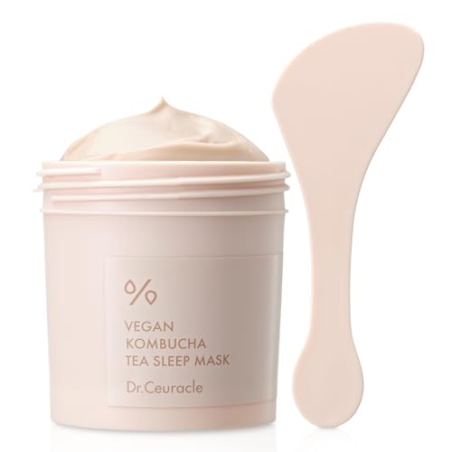 Vegan Kombucha Tea Sleep Mask - Overnight Hydrating Face Moisturizer 3.52 oz