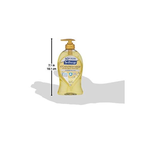 Softsoap Kitchen Fresh Hands Antibacterial Liquid Hand Soap, 11.25 oz Per Bottle (5 Pack)