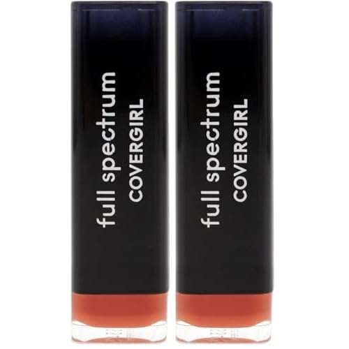 COVERGIRL Color Idol, Satin Lipstick, Chili Pepper, 0.12 Ounce (Pack of 2)