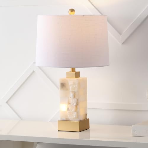 Jonathan Y Eloise 2-Light Alabaster Table Lamp 23