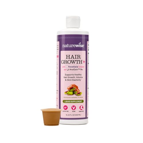 Hair Growth Supplements for Men & Women - Vegan, Sugar-Free, 15 Oz