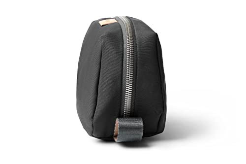 Unisex Water-Resistant Toiletry Bag with Magnetic Toothbrush Sleeve - Bronze, Slate