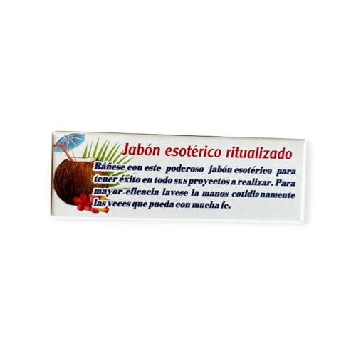 Coconut Bar Soap, Jab?n de coco natural, soap To attract Business, Abundance and Love, nourishing formula