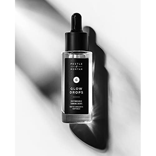 Pestle & Mortar 2% Pure Hyaluronic Acid Serum 30ml + Glow Drops - Customisable Self Tanner 30ml