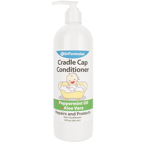 Cradle Cap Baby Shampoo & Conditioner Set with Avocado & Peppermint Oil