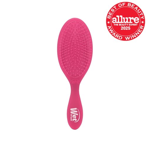 Wet Brush Original Detangler Hair Brush Pack of 2 - Pink Frost for All Hair Types