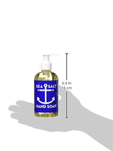 Sea Salt Liquid Hand Soap with Aloe Vera & Lavender - Hydrating & Aromatic