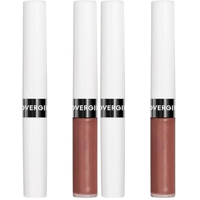 COVERGIRL Outlast All-Day Lip Color Custom Nudes, Deep Cool, 2 Piece Set (Pack of 2)