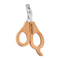 Mini Dog and Cat Nail Clippers - Stainless Steel & Bamboo Handle