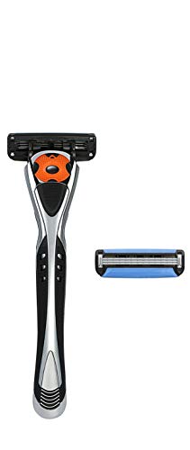 Solimo/Amazon Basics 5-Blade Razor Refills + 3-Blade MotionSphere Bundle