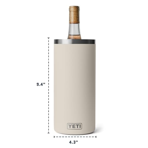 YETI Rambler Wine Chiller Cape Taupe Fits Most Wine & Champagne Bottles