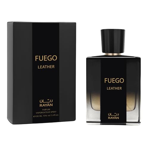 Luxury Men's Leather Eau de Parfum - Long Lasting Arabian Cologne 100mL