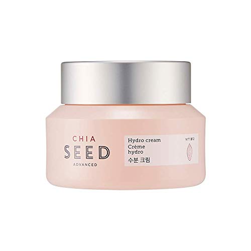 The Face Shop Chia Seed Hydro Cream - Hydrating Gel Moisturizer for Skin, 1.76 oz