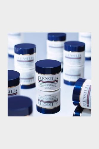 Elensilia Snail Repair Cream with 80% French Snail Mucin - Deep Hydrating Face Moisturizer, 50g - Variation 1 Pack of 1