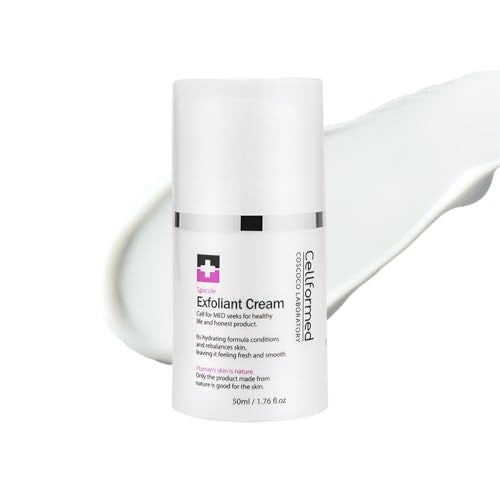 [BQCELL] Spicule Exfoliant Cream 50ml ? Gentle Exfoliating for Acne-Prone Skin, Pore Care, Brightening, Wrinkle Support, Daily Facial Peeling Cream, Korean Beauty, Made in Korea