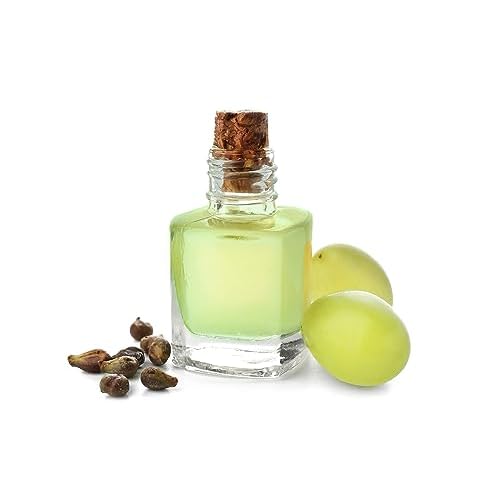 Grape Seed Oil, Pure Natural Cold Pressed Unrefined Extra Virgin Grapeseed Oil Partially Filtered - for Hair Skin Body Nail and Beard. 32 oz - Moisturizing, Soothing, Hydrating, & Nourishing